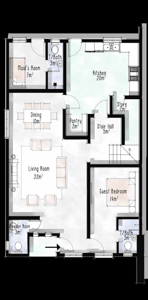 Oakville 5-Bedroom Semi-Detached Duplex (Semi-Finished) – Katampe 1, Cosgrove — photo 3