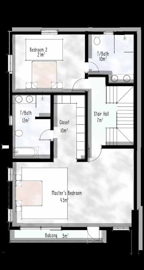 Oakville 5-Bedroom Semi-Detached Duplex (Semi-Finished) – Katampe 1, Cosgrove — photo 5