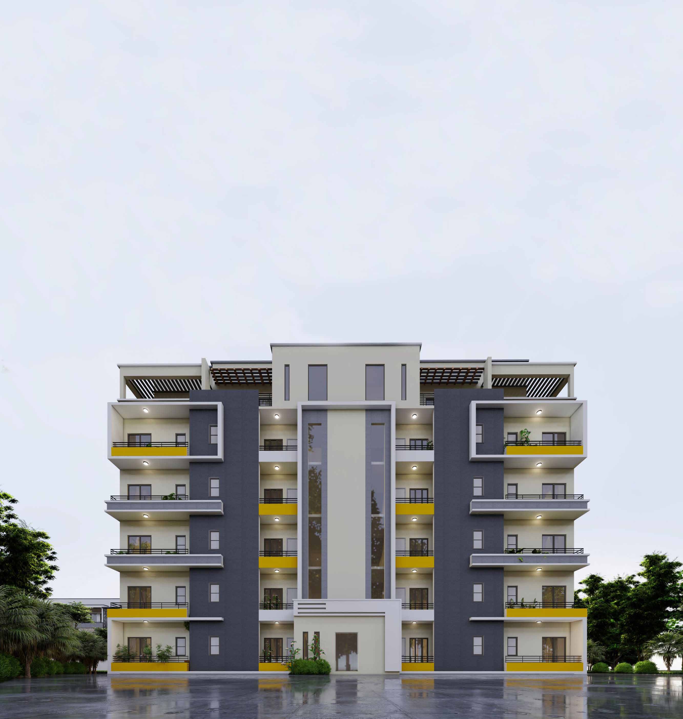 Maple 3-Bedroom Apartment (Semi-Finished) – Katampe Lot 1, Cosgrove — photo 1